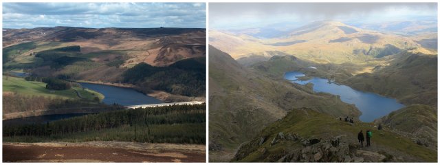 Northern Peak District and Snowdon